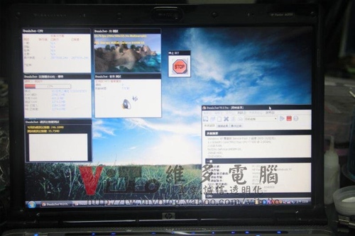 (筆電維修)惠普 HP Pavilion DV2500 (DV2000) NVIDIA顯卡過熱~開機六畫面~顯卡故障通病維修實例
