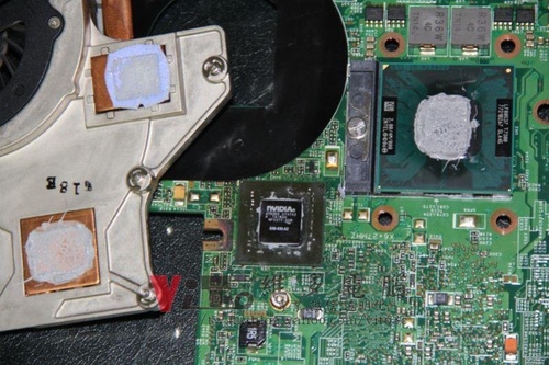 (筆電維修)惠普 HP DV2500 開機燈有亮~沒畫面顯示~開機黑屏~無法開機維修實例