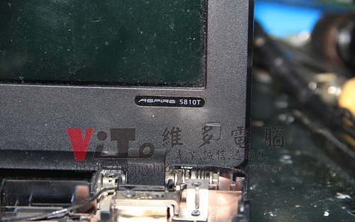 (筆電維修)宏碁 ACER ASPIRE 5810TG 抓不到硬碟~無法進作業系統~南橋故障維修實例