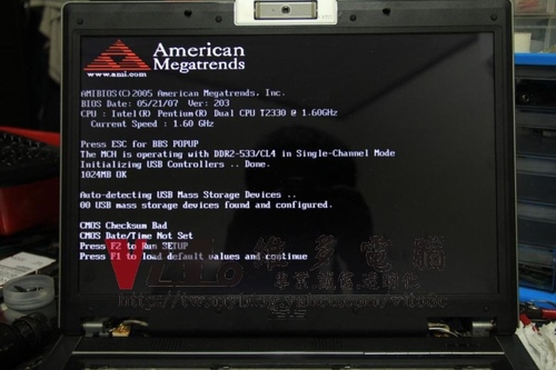 (筆電維修)華碩 ASUS F3S (F3SV) 顯卡8600M GT故障~開機沒畫面~無法開機維修實例