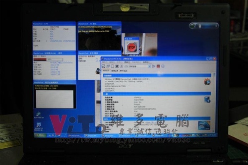(筆電維修)宏碁 ACER ASPIRE 5583WXMi 王建民紀念機~顯卡故障~開機有背光無畫面維修實例