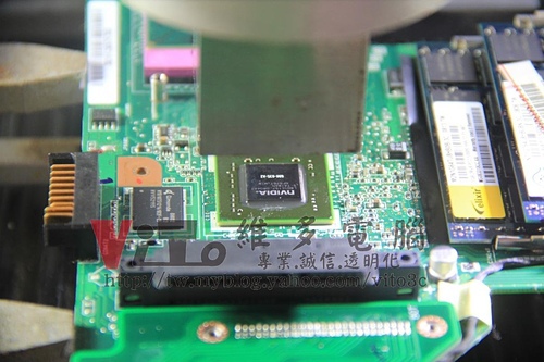 (筆電維修)華碩 ASUS F6S 開機有聲音沒影像~有背光無法顯示畫面~畫面全黑~9300M G顯卡故障維修實例 (筆電維修)華碩 ASUS F6S 開機有聲音沒影像~有背光無法顯示畫面~畫面全黑~9300M G顯卡故障維修實例