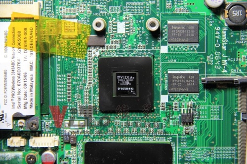 (筆電維修)宏碁 ACER ASPIRE 5580 開機沒畫面~開機背光有亮沒畫面顯示~NVIDIA顯卡故障通病維修實例