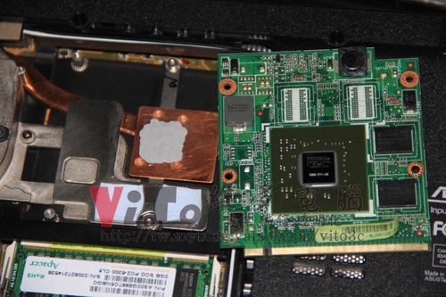 (筆電維修)華碩 ASUS F8SG 開機有聲無影~背光有亮畫面黑屏~9300MG獨立顯卡過熱通病維修實例