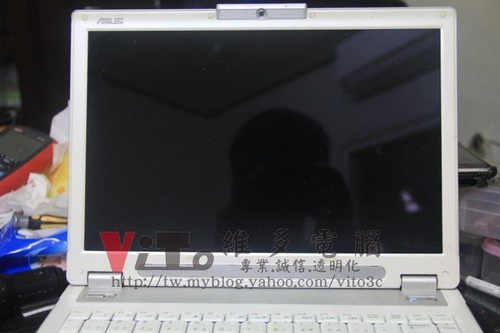 (筆電維修)華碩 ASUS W7J 開機有聲無影~NVIDIA GO7400過熱故障通病維修實例