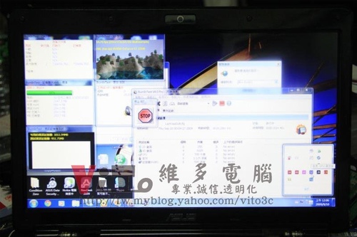 (筆電維修)華碩 ASUS F83V GT220M顯卡故障導致黑屏~開機沒畫面~無法開機維修實例