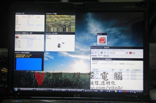 (筆電維修)惠普 HP Pavilion DV2500 (DV2000) NVIDIA顯卡過熱~開機六畫面~顯卡故障通病維修實例