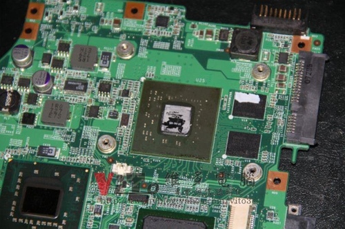 (筆電維修)微星 MSI EX600 開機畫面反白有條紋~顯卡通病故障維修實例 (筆電維修)微星 MSI EX600 開機畫面反白有條紋~顯卡通病故障維修實例