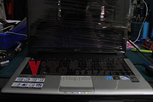 (筆電維修)微星 MSI CR400 開機沒畫面~開機黑屏~自動關機~開機後斷電~CPU供電異常維修實例