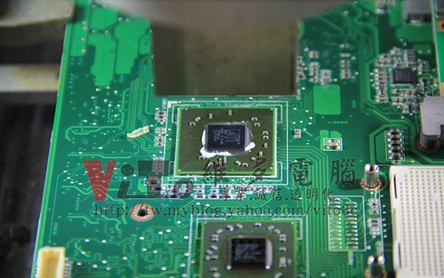(筆電維修)華碩 ASUS K40AB 開機沒畫面~開機沒反應~開機後風扇狂轉~黑屏無法開機維修實例