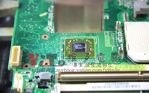 (筆電維修)華碩 ASUS K40AB 開機沒畫面~開機沒反應~開機後風扇狂轉~黑屏無法開機維修實例