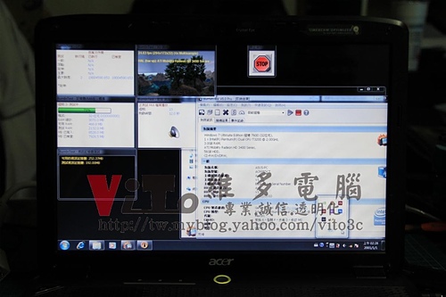 (筆電維修)宏碁 ACER ASPIRE 4730ZG 筆電進水故障~開機有背光沒畫面~無法開機進作業系統維修實例