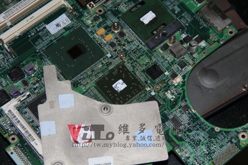 (筆電維修)宏碁 ACER ASPIRE 1652WLMi (1650) 開機畫面異常~顯卡花屏破圖維修實例