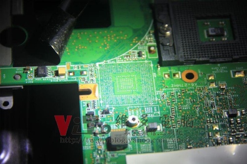 (筆電維修)惠普 HP Pavilion DV2500 (DV2000) NVIDIA顯卡過熱~開機六畫面~顯卡故障通病維修實例