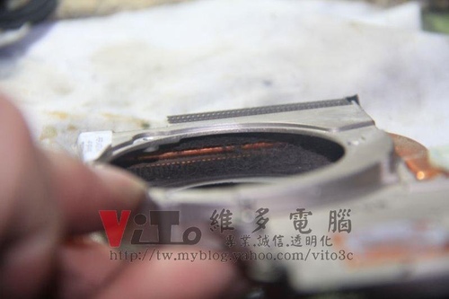 (筆電維修)惠普 HP Pavilion DV2500 (DV2000) NVIDIA顯卡過熱~開機六畫面~顯卡故障通病維修實例