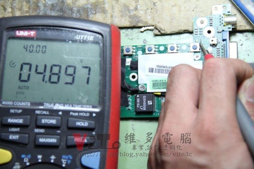 (筆電維修)聯強 LEMEL G420 無法開機~電源燈不亮維修實例(線路查修完整篇)