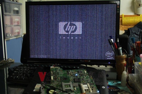 (筆電維修)惠普 HP DV2000 多災多難的顯卡維修實例