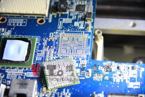 (筆電維修)惠普 COMPAQ Presario CQ40 開機後燈號閃爍~Caps lock與scroll同時閃爍~無法開機維修實例