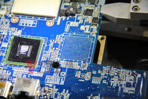(筆電維修)惠普 COMPAQ CQ40-411AX 開機燈號閃爍警告~開機沒畫面~無法開機~開機黑畫面無法顯示~北橋故障通病維修實例