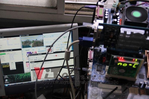 (桌機維修)技嘉 GIGABYTE GA-M55S-S3 無法開機~電腦有運作但無畫面顯示維修實例