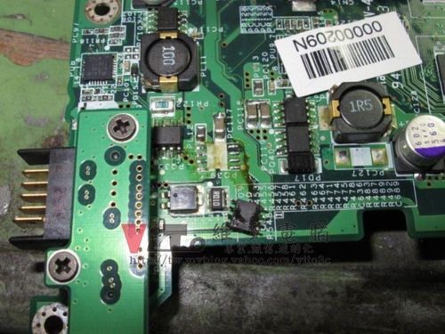 (筆電維修)宏碁 ACER ASPIRE 5572WXMi 不過電~插電後變壓器有異音~無法開機維修實例