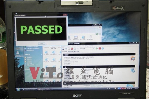 (筆電維修)宏碁 ACER ASPIRE 5583WXCi 開機沒畫面~GO7300顯卡維修實例