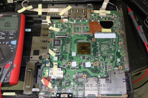 (筆電維修)華碩 ASUS F2J 不過電~不能開機維修實例