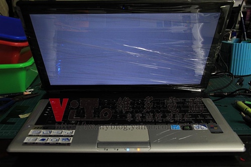 (筆電維修)微星 MSI CR400 無法開機~開機沒畫面~黑畫面無法顯示~開機出現標點號維修實例
