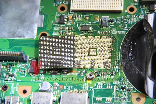 (筆電維修)惠普 COMPAQ V3000 (V3408AU) 不定時當機~開機沒畫面且時好時壞~北橋過熱當機通病維修實例