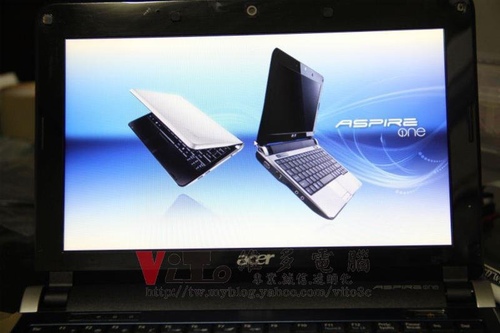 (筆電面板維修)ACER ASPIRE ONE KAV10 面板破裂更換維修實例