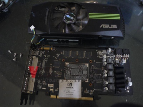 (顯卡維修)華碩 ASUS ENGTX460 BGA顯卡晶片代工維修實例