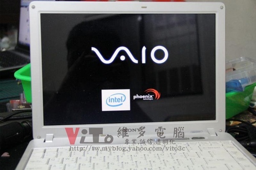(筆電維修)新力 SONY VAIO VGN-C15TP (PCG-6P7P) 開機沒畫面~無法開機~顯示畫面異常維修實例