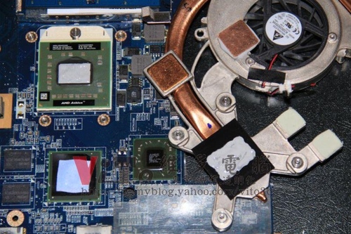 (筆電維修)惠普 COMPAQ Presario CQ40 開機後燈號閃爍~Caps lock與scroll同時閃爍~無法開機維修實例