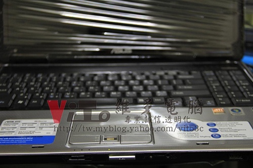 (筆電維修)華碩 ASUS M51K 進水故障~不能過電~無法開機~主機板氧化鏽蝕維修實例