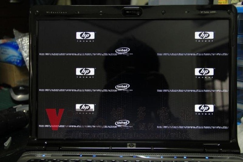 (筆電維修)惠普 HP Pavilion DV2000(DV2603TX) 開機綠色線條~顯卡故障六畫面分割~NVIDIA顯卡故障通病維修實例