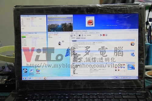 (筆電維修)華碩ASUS A42J (A42JB) 常常藍底白字~玩遊戲當機~自動重開機~不定時當機維修實例