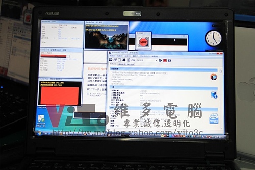 (筆電維修)華碩 ASUS F6S 開機斷電又再次開機~電源燈閃爍無法開機~顯卡短路故障維修實例