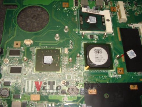 (筆電維修)華碩 ASUS X61S 無法開機~開機斷電~開機沒畫面維修實例