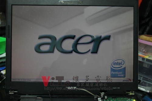 (筆電維修)宏碁 ACER ASPIRE 1652WLMi (1650) 開機畫面異常~顯卡花屏破圖維修實例