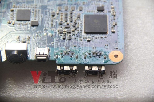(筆電維修)新力 SONY VGN-C25T (PCG-6R9P) GO7400顯卡過熱破圖~顯卡故障升級溫控型GPU維修實例