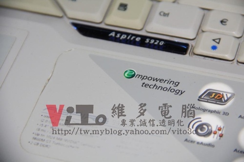 (筆電維修)宏碁 ACER ASPIRE 5920G 顯卡故障導致開機沒反應~開機沒畫面~無法開機維修實例 (筆電維修)宏碁 ACER ASPIRE 5920G 顯卡故障導致開機沒反應~開機沒畫面~無法開機維修實例