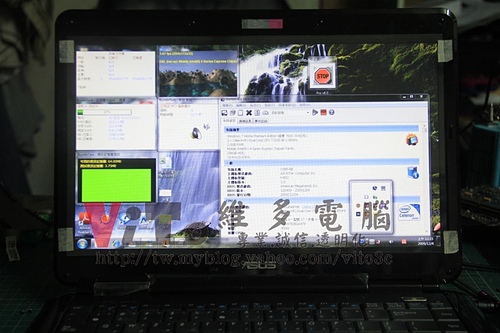 (筆電維修)華碩 ASUS K40IJ 無法開機~按開機沒反應~不過電不開機~不能開機維修實例