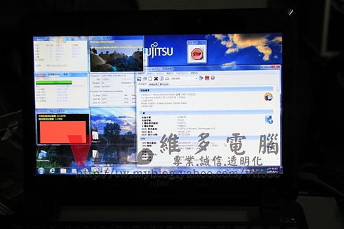(筆電維修)富士通 FUJISU P3110 風扇溫控及轉速晶片故障導致開機保錯~風扇轉速晶片更換維修實例