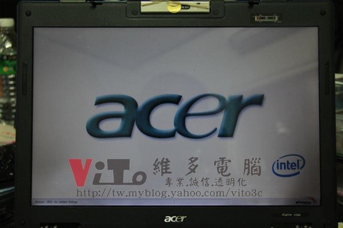 (筆電維修)宏碁 ACER ASPIRE 5583WXMi 王建民紀念機~顯卡故障~開機有背光無畫面維修實例
