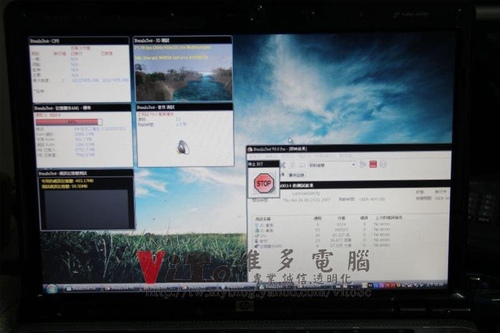 (筆電維修)惠普 HP DV2500 開機燈有亮~沒畫面顯示~開機黑屏~無法開機維修實例