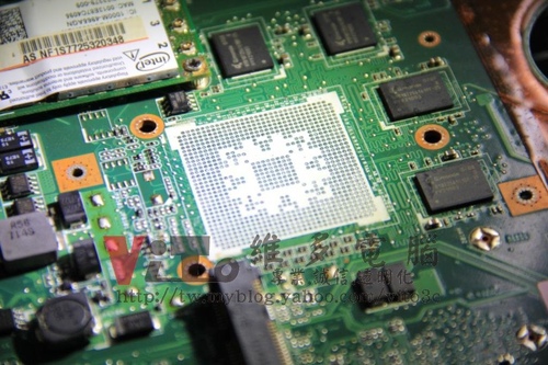 (筆電維修)華碩 ASUS F3S (F3SV) 顯卡8600M GT故障~開機沒畫面~無法開機維修實例