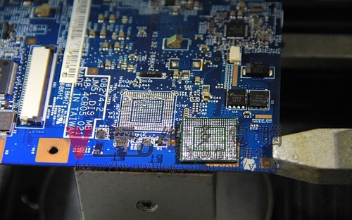 (筆電維修)宏碁 ACER ASPIRE 5810TG 抓不到硬碟~無法進作業系統~南橋故障維修實例