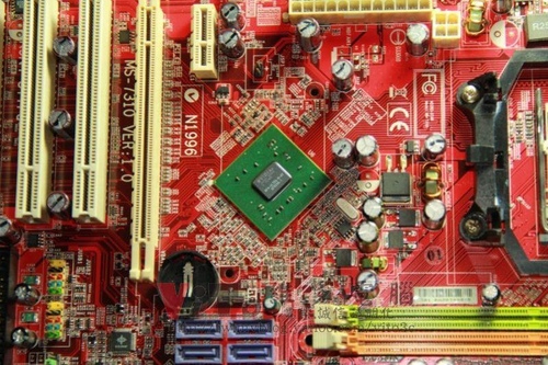 (主機板維修)微星 MSI K9N4 ULTRA 作業系統藍底白字當機維修