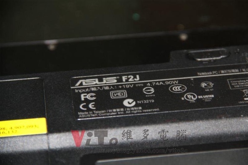 (筆電維修)華碩 ASUS F2J 不過電~不能開機維修實例
