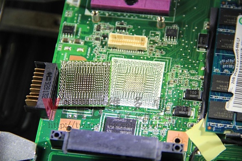 (筆電維修)華碩 ASUS F6VE 開機有音效沒畫面顯示~開機黑屏~無法開機~ATI顯示卡故障通病維修實例 (筆電維修)華碩 ASUS F6VE 開機有音效沒畫面顯示~開機黑屏~無法開機~ATI顯示卡故障通病維修實例
